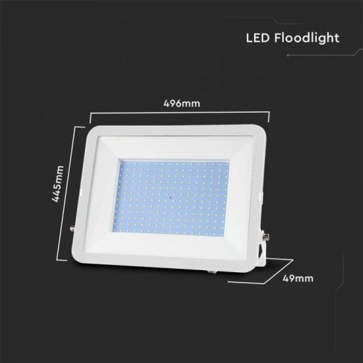 V-TAC 300W LED Pro S 6500K Fehér házas (Samsung Chip) - 10034