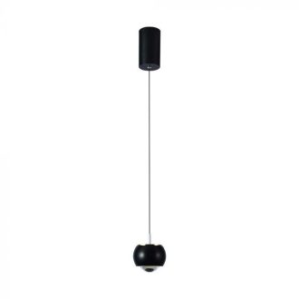   V-TAC LED Design függeszték lámpa 9W - Fekete - 4000K - 10077