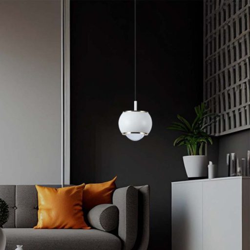 V-TAC LED Design függeszték lámpa 9W - Fehér - 3000K - 10080