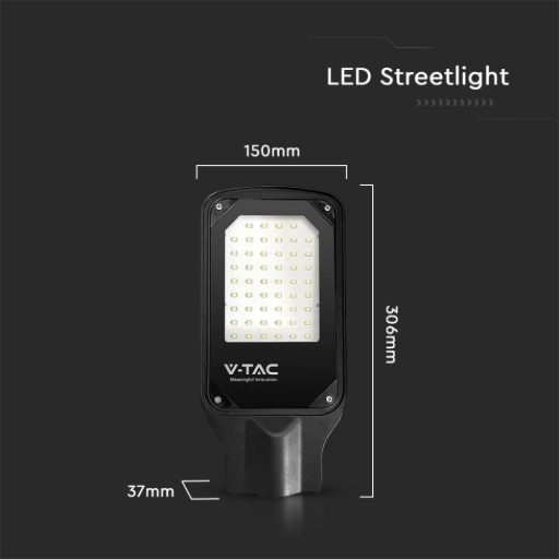 V-TAC LED utcai lámpa 50W 4000K - 10208