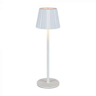   V-TAC 1.5W LED Állólámpa 1800mAh Akkumulátor  - fehér - 10326
