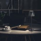 V-TAC 1.5W LED Állólámpa 1800mAh Akkumulátor  - fekete - 10330