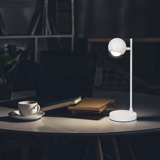 V-TAC 6W LED Asztali lámpa 3000K - 1800mAh - fehér - 10346