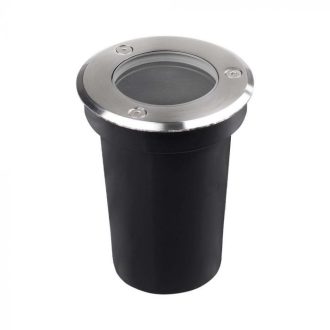   V-TAC Mini Talajlámpa GU10 foglalattal - kör alakú IP67 - 10374