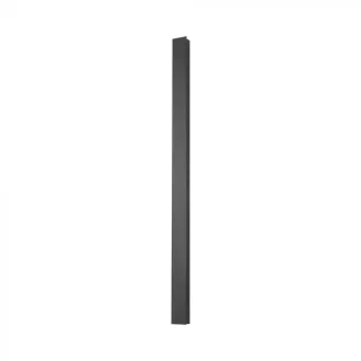   V-TAC 10W LED Lineáris fali lámpa IP65 antracit szürke 51cm - 3000K - 10429