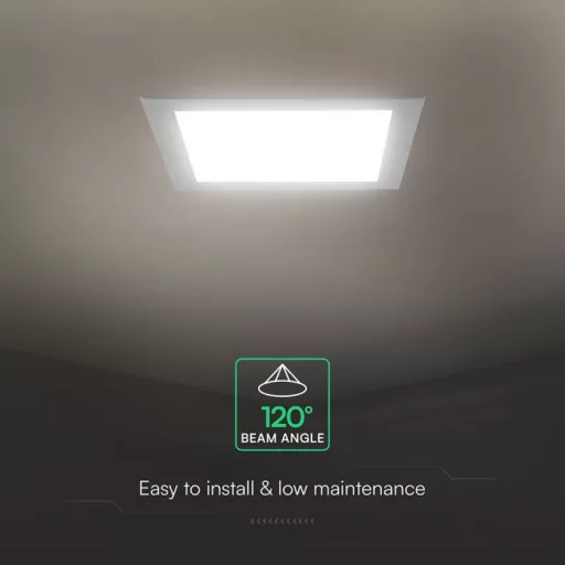 V-TAC Süllyeszthető négyzet alakú MINI LED panel 24W CCT 3in1 (Cree Chip) - 104896