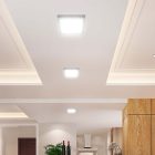 V-TAC Falon kívüli négyzet alakú LED panel 6W 4000K - 10493