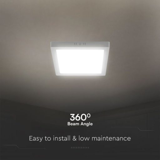 V-TAC Falon kívüli négyzet alakú LED panel 18W 6500K (SAMSUNG CHIP) - 105001