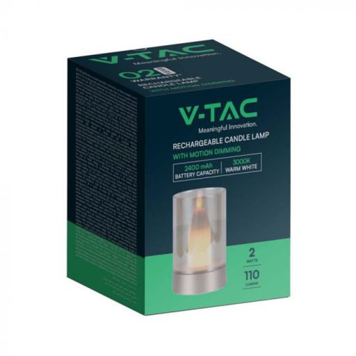 V-TAC LED Asztali lámpa, gyertya forma- 10567