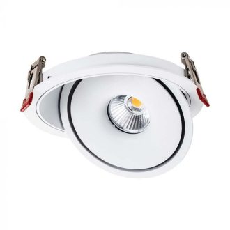  V-TAC Led Mélysugárzó - Beépíthető - COB 12W 3in1 - 10579
