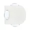 V-TAC LED 4W Fali lámpatest négyzet, Fehér - 3000K - IP54 - 10589