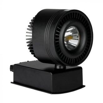   V-TAC 33W LED COB SÍNES LÁMPA CRI>95 fekete test 5000K - 1235