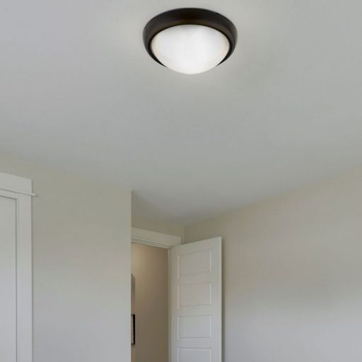 V-TAC LED mennyezeti lámpatest, fekete 8W 6000K - 1262