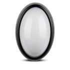 V-TAC LED mennyezeti lámpatest, fekete 8W 6400K - 1268