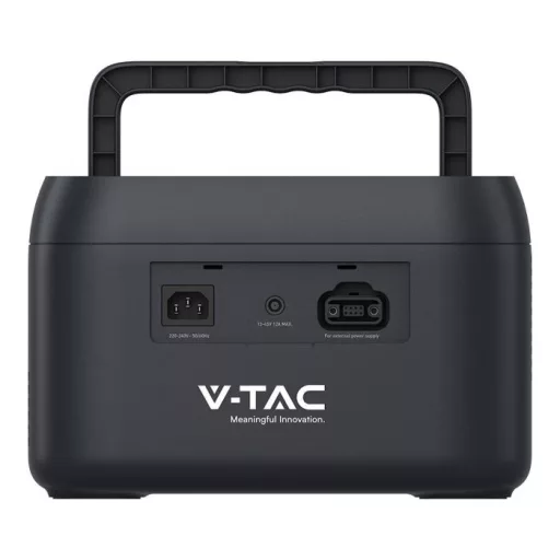 V-TAC 1000W Hordozható töltőállomás napelemes töltési lehetőséggel, Wifi - 12706