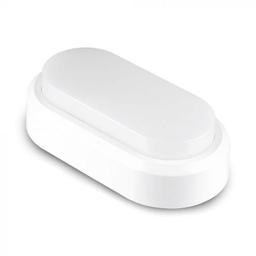 V-TAC LED ovális lámpatest fehér 8W 3000K - 1311