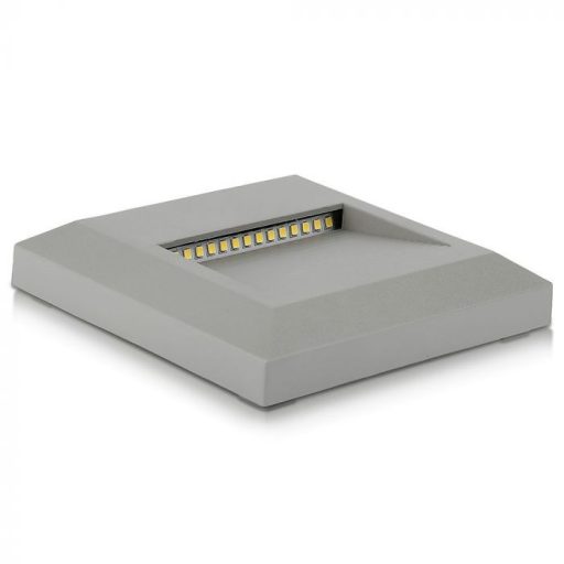 V-TAC Led lépcsőlámpa 2W szürke 3000K - 1325