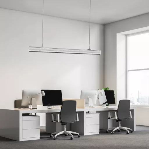 V-TAC 50W LED Egyenes követő összekötő dupla aszimmetrikus lencsével 4000K - 1365