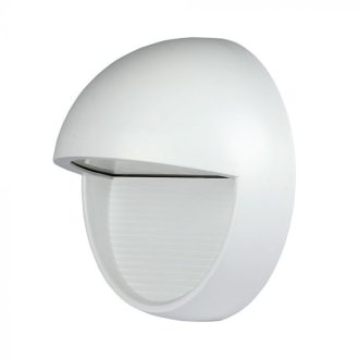 V-TAC Led lépcsőlámpa kerek forma 3W fehér 3000K - 1408