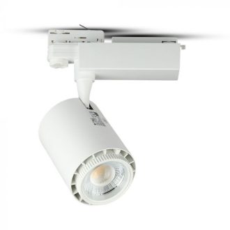   V-TAC 45W LED COB SÍNES LÁMPA fehér test 3 az 1-ben - 1412