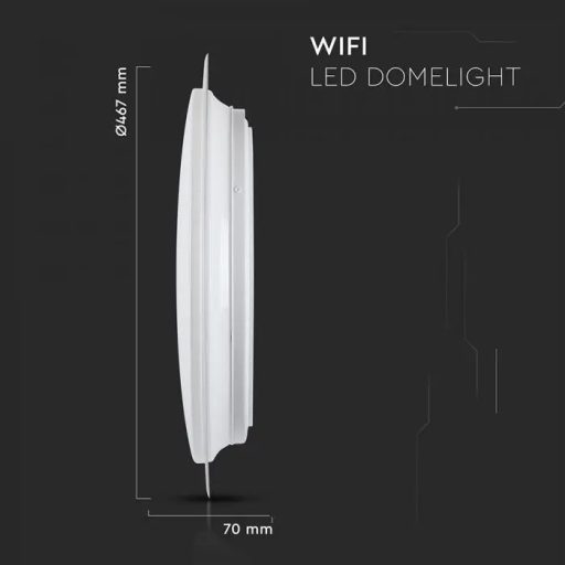 V-TAC 40W LED mennyezeti lámpa SMART 3 az 1-ben - 1497