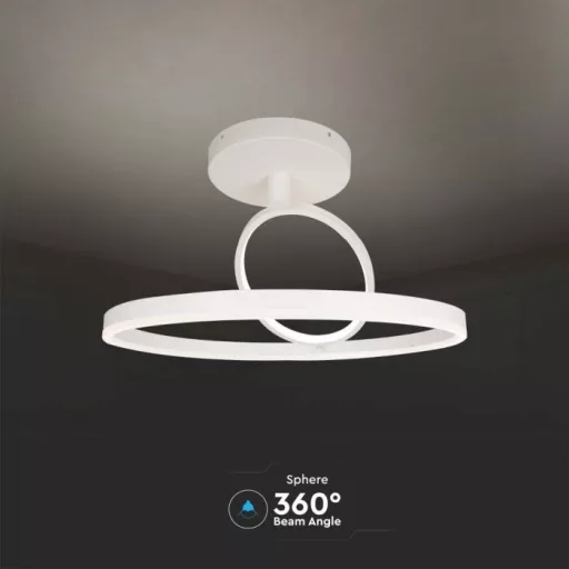 V-TAC LED 38W mennyezeti lámpa fehér - 3000K - 14984
