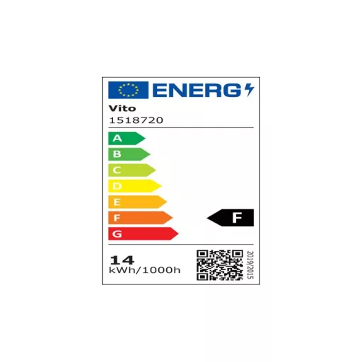 VITO WIFIS SMART LED izzó G95 E27 14W 1260 lm RGB+CCT - 1518720