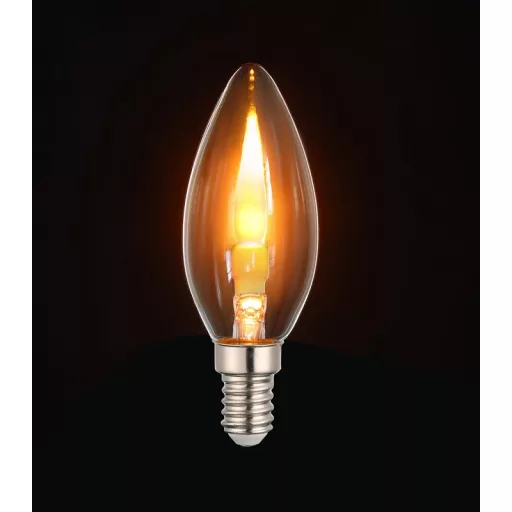 VITO Lánghatású LED izzó filament E14 C35 1W 1800K gyertya - 1519860