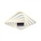 V-TAC 150W Smart Dekoratív mennyezeti LED lámpa távirányítóval 3in1  - 15356