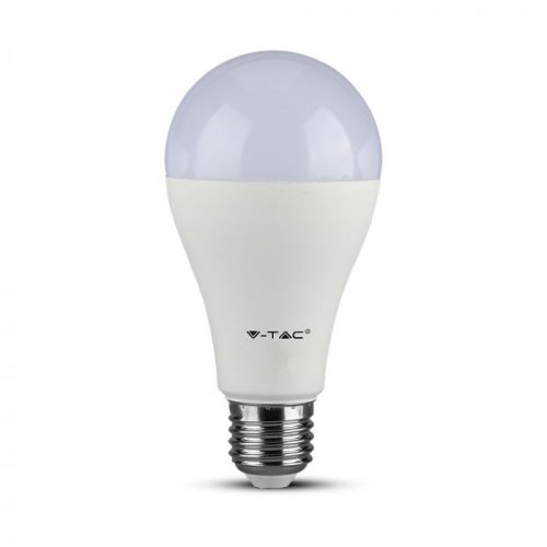 V-TAC LED lámpa E27 A65 17W 200° 3000K gömb (Samsung Chip) - 162