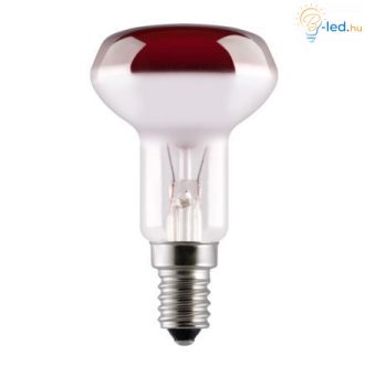   Tungsram/GE Discolux Izzó E14 R50 40W 2db/cs - Piros - 17092