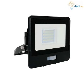   V-TAC 20W MOZGÁSÉRZÉKELŐS LED REFLEKTOR 100° 3000K FEKETE HÁZAS (SAMSUNG CHIP) - 20259