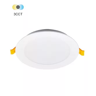   VITO süllyeszthető LED panel 9W 3xCCT 945 lm IP54 kerek - 2027505