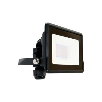   V-TAC 10W LED REFLEKTOR 100° 6500K FEKETE HÁZAS (SAMSUNG CHIP) - 20306