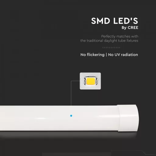 V-TAC LED Bútorvilágító 40W 100 lm/W 120cm Cree chip 3000K - 203506