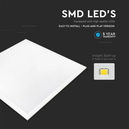 V-TAC LED panel 29W 120lm/W 600 x 600 mm 4000K  - 20419