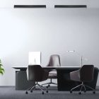 V-TAC Függeszthető lineáris LED dimmelhető lámpatest 40W 120cm Samsung chip 6400K fekete - 20464