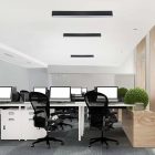 V-TAC Függeszthető lineáris LED dimmelhető lámpatest 40W 120cm Samsung chip 6400K fekete - 20464