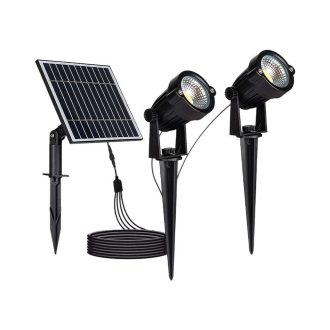   V-TAC 2x1.2W Napelemes (Solar) leszúrható kerti világítás - 20488