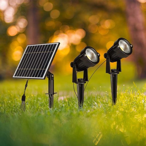 V-TAC 2x1.2W Napelemes (Solar) leszúrható kerti világítás - 20488