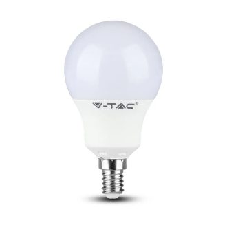   V-TAC LED izzó  E14 A60 8.5W 200° 3000K gömb (Samsung Chip) - 21114
