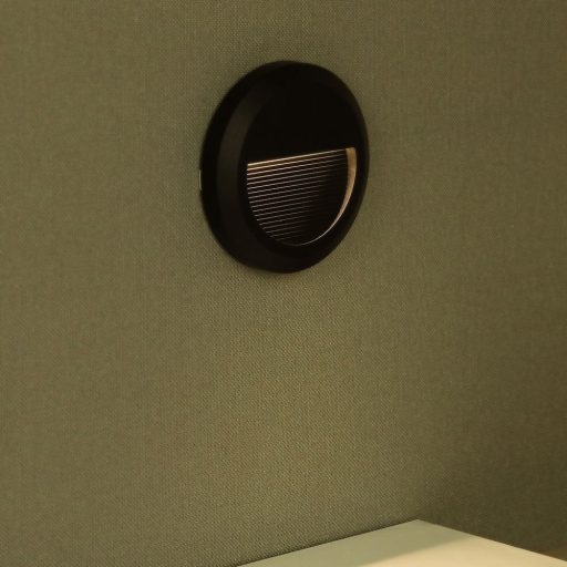 V-TAC Led lépcsőlámpa 2W fekete 4000K - 211316