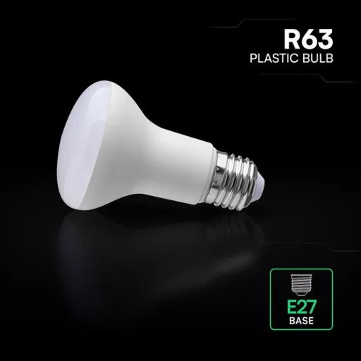 V-TAC LED izzó  E27 R63 8.5W 120° 3000K spot (CREE Chip) - 211416