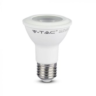   V-TAC LED izzó  E27 PAR20 5.8W 40° 3000K spot (Samsung Chip) - 21147