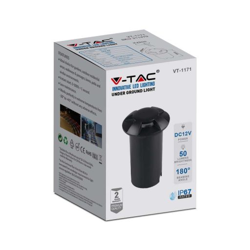 V-TAC Led Talajlámpa 1W 3000K - 211470
