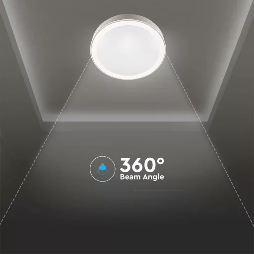 V-TAC Led mennyezeti lámpa távirányítóval Φ510 30W/60W/30W - 2114751