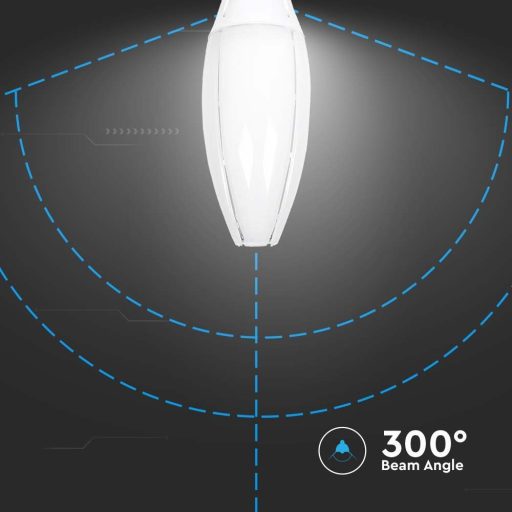V-TAC LED izzó  E40 60W 270° 4000K Olive (Samsung Chip) - 21187