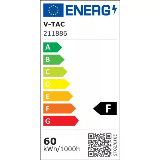 V-TAC LED izzó  E40 60W 300° 6500K Olive (Cree Chip) - 211886