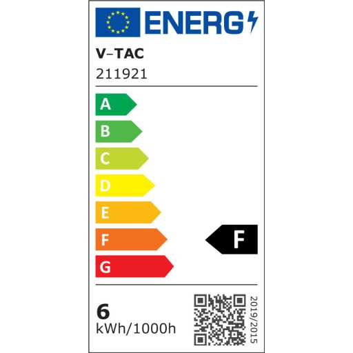 V-TAC LED spotlámpa GU10 MR16 6W 110° 4000K - 211931 Akciós