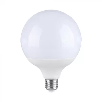   V-TAC LED izzó E27 G120 22W 200° 3000K nagygömb (CREE Chip) - 21200216